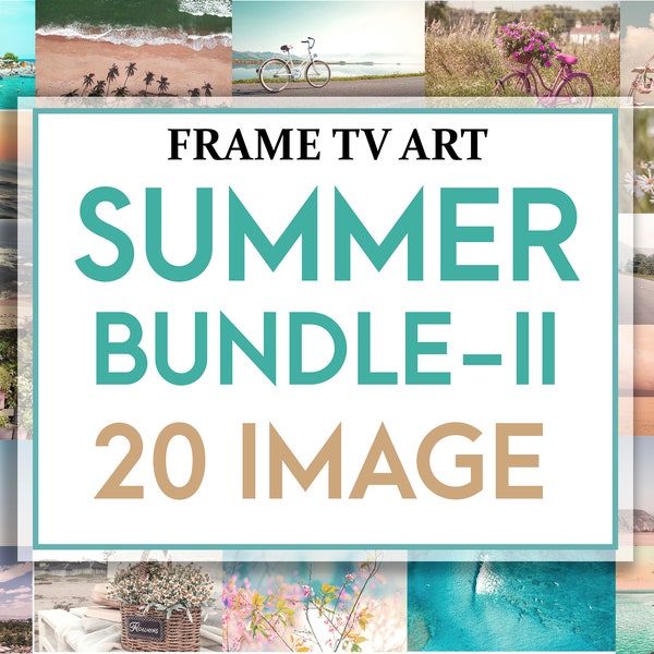 Samsung frame tv Summer bundle set, Frame tv Summer set of 20, Frame tv Summer image Bundle, seascape image, beach, summer, coastal image