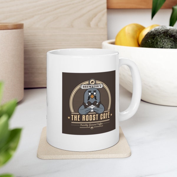 The Roost Cafe Coffee Mug/ Brewster coffee mug
