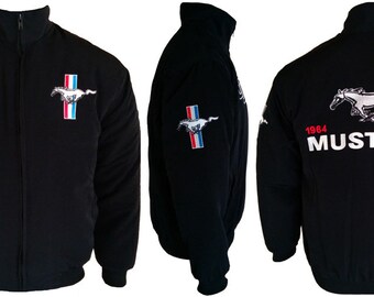 Ford Mustang 50TH Motorsport Fan Jacket S-M-L-XL-XXL-3XL-4XL-5XL-6XL