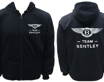 Felpa con cappuccio Bentley Motorsport Fan XS-S-M-L-XL-XXL-3XL-4XL-5XL-6XL