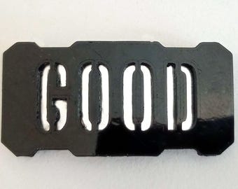 customizable Shiny Tags for Cuffs / Collars & Blindfolds