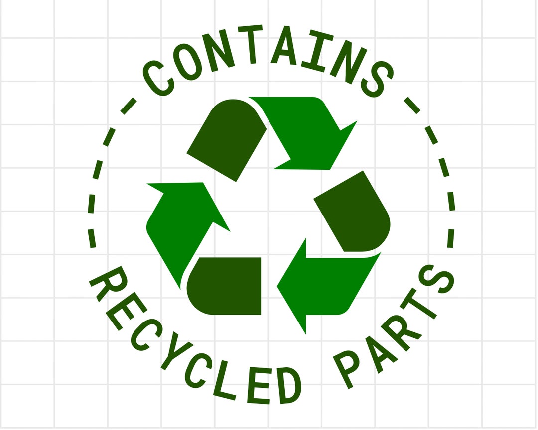Recycled Parts SVG, Recycle SVG, Recycling SVG, , Clipart, Vector