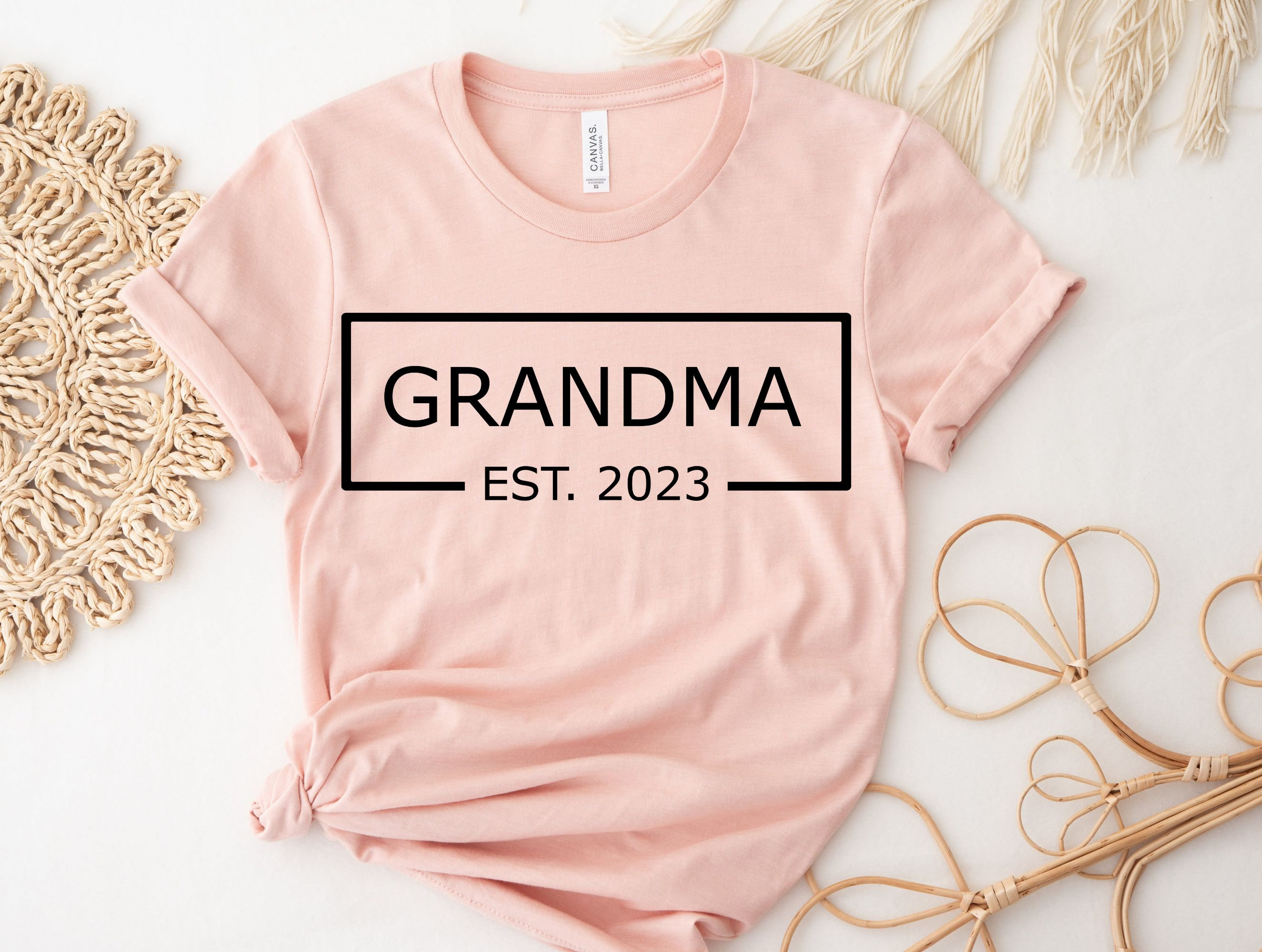 Grandpa Grandma Est 2023 SVG Bundle Promoted to Grandad SVG - Etsy