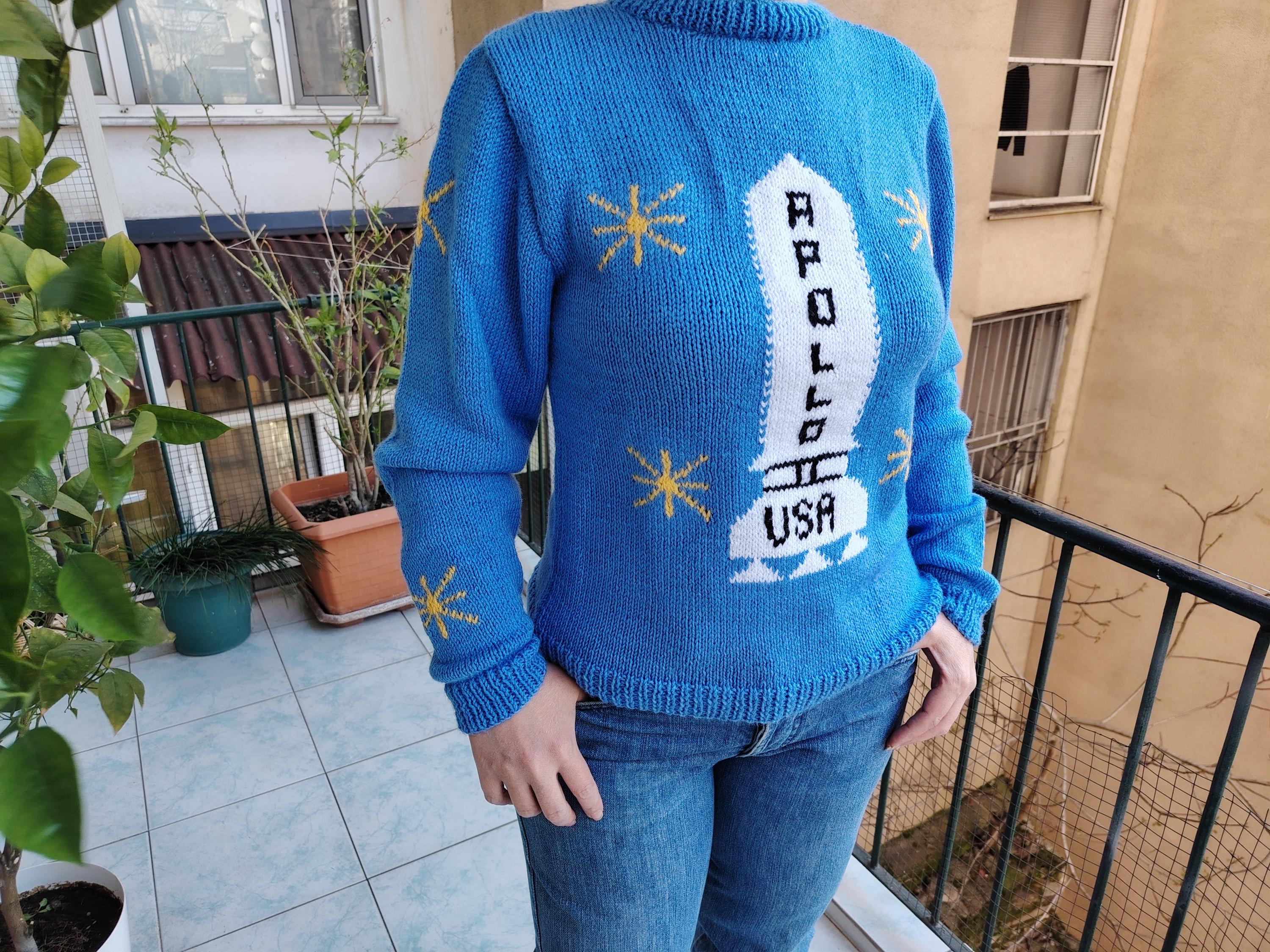 The shining apollo 11 sweater - Etsy 日本