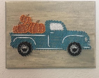 String Art Truck Art - Etsy