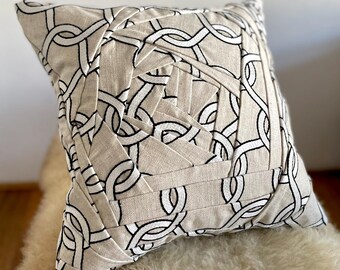 クレイジーパッチワーククッションカバー