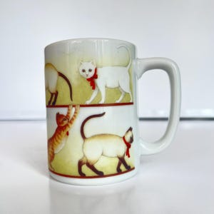 Vintage Otagiri Cat Mug - Coffee Tea Cup - Cat Lover - Siamese Cat - Japan Mug