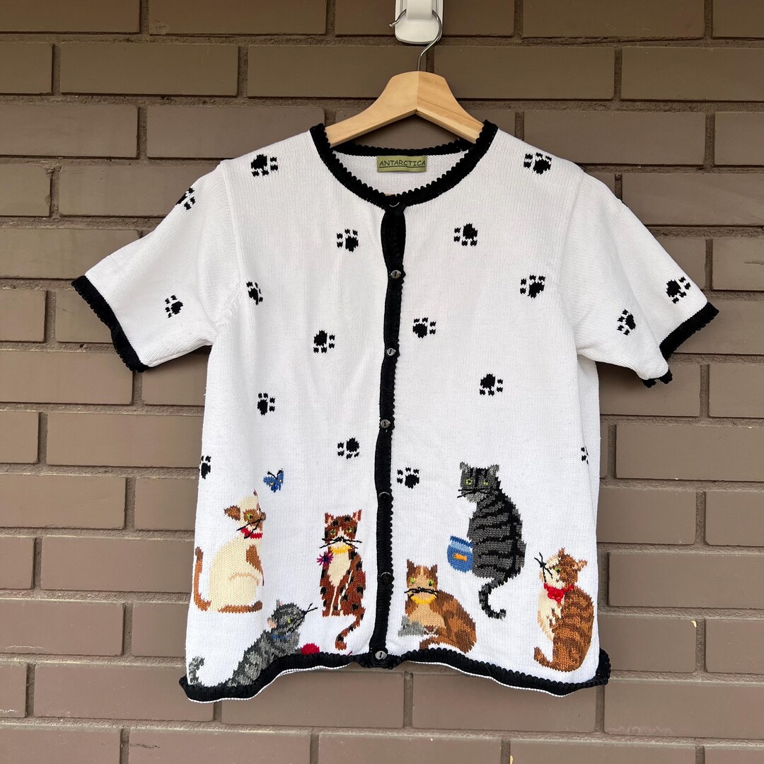 Wool Cat Cardigan