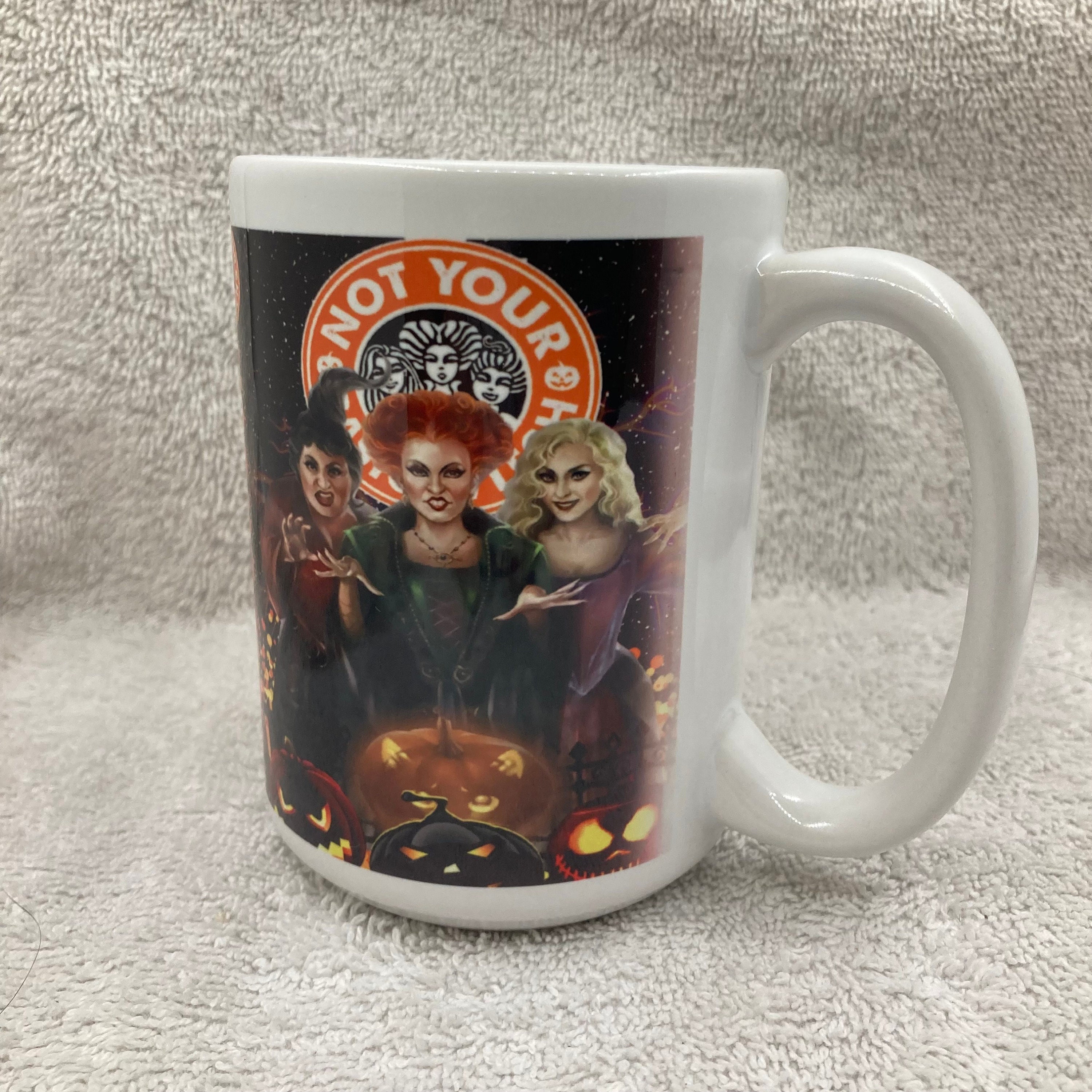 Three Witches Halloween I Smell Children Halloween Hocus Pocus Witches 40oz  Tumbler 5D Printed