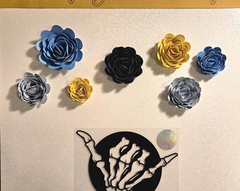 Skellington Hand Shaka Decal