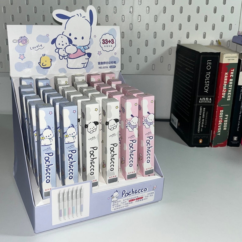 Pochacco Mechanical Pencil Blind Box Pastel Assortment Etsy