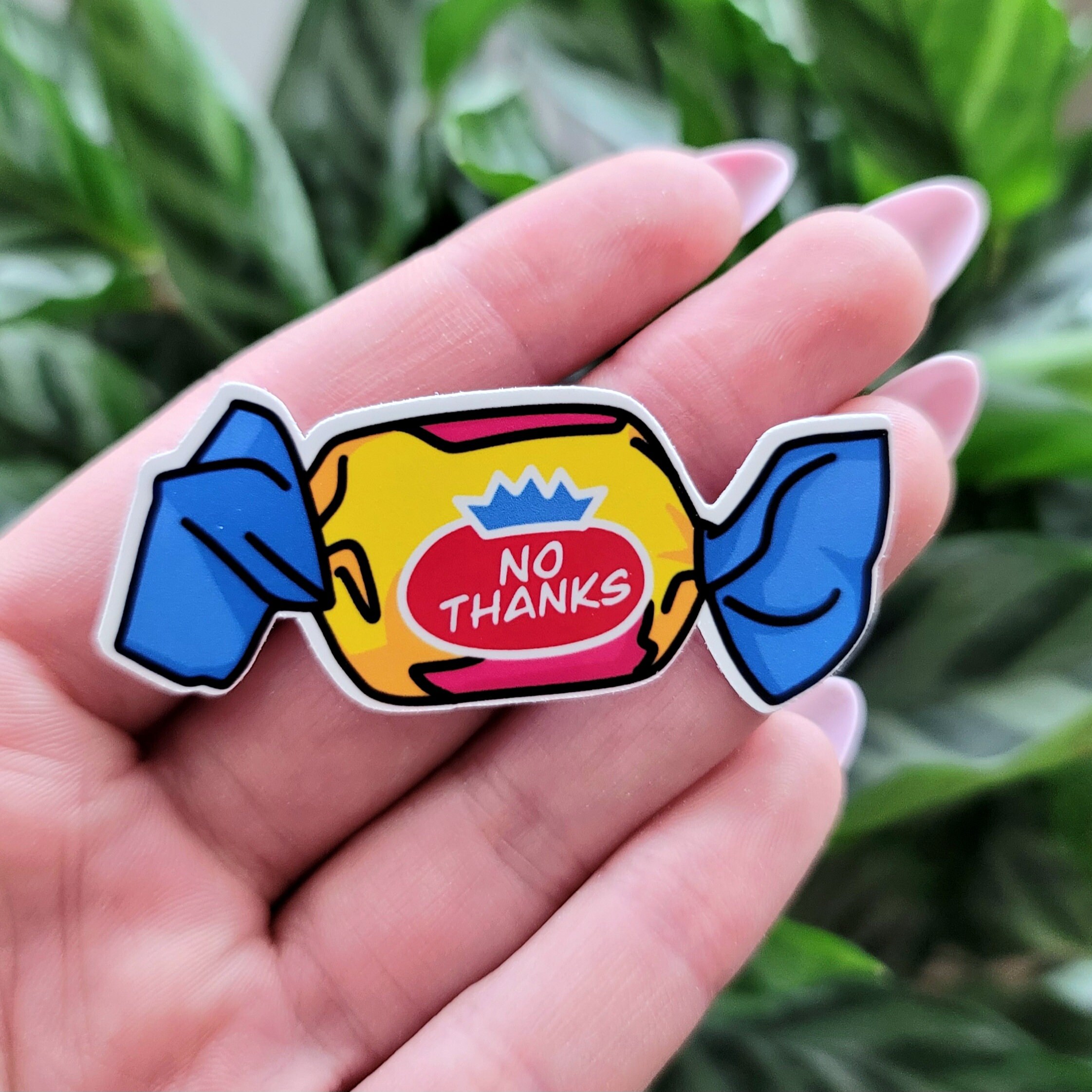 Halloween Candy Sticker Set Etsy