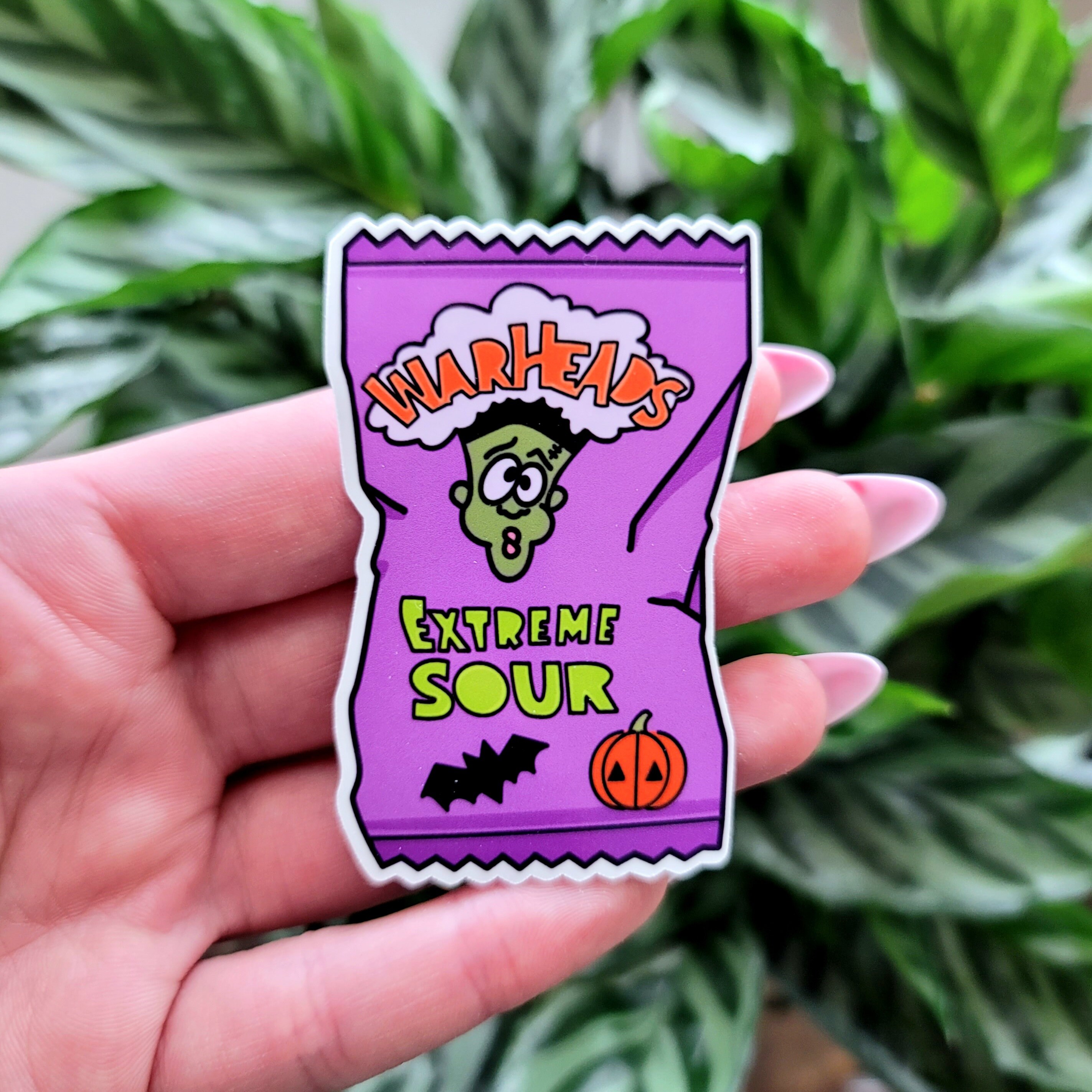 Halloween Candy Sticker Set Etsy