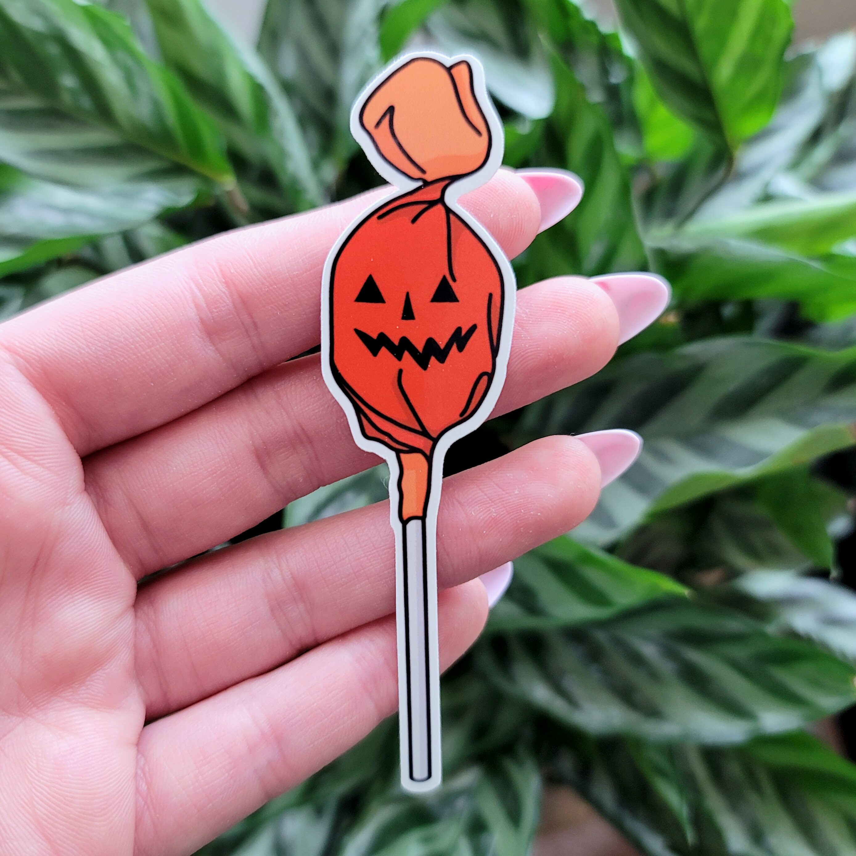 Halloween Candy Sticker Set Etsy