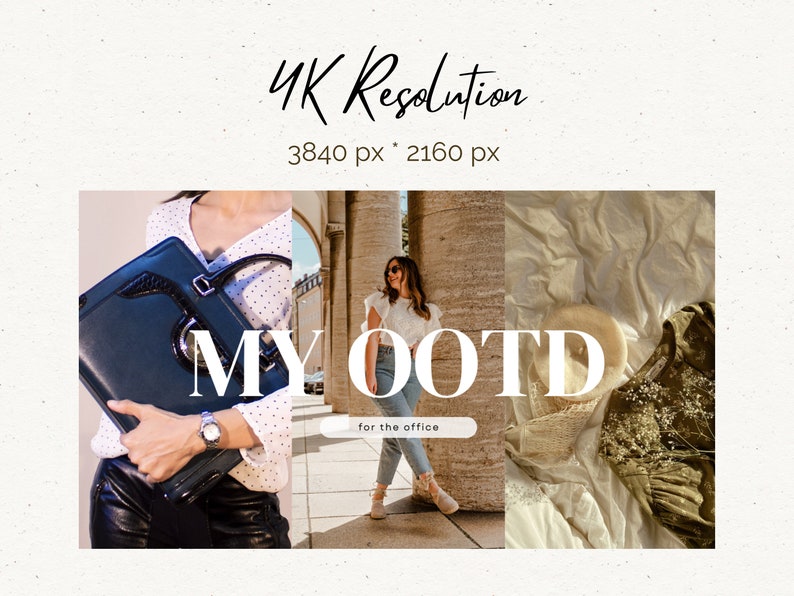 May include: A collage of three images featuring a woman wearing a white blouse, blue jeans, and a black leather bag. The text "MY OOTD for the office" is superimposed on the images.