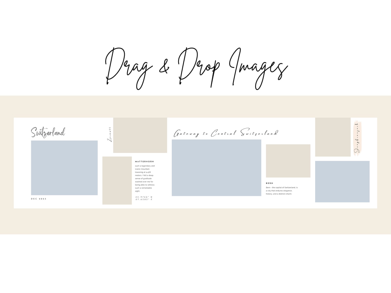 Traveller Instagram Carousel, Canva Instagram Template, Traveller ...