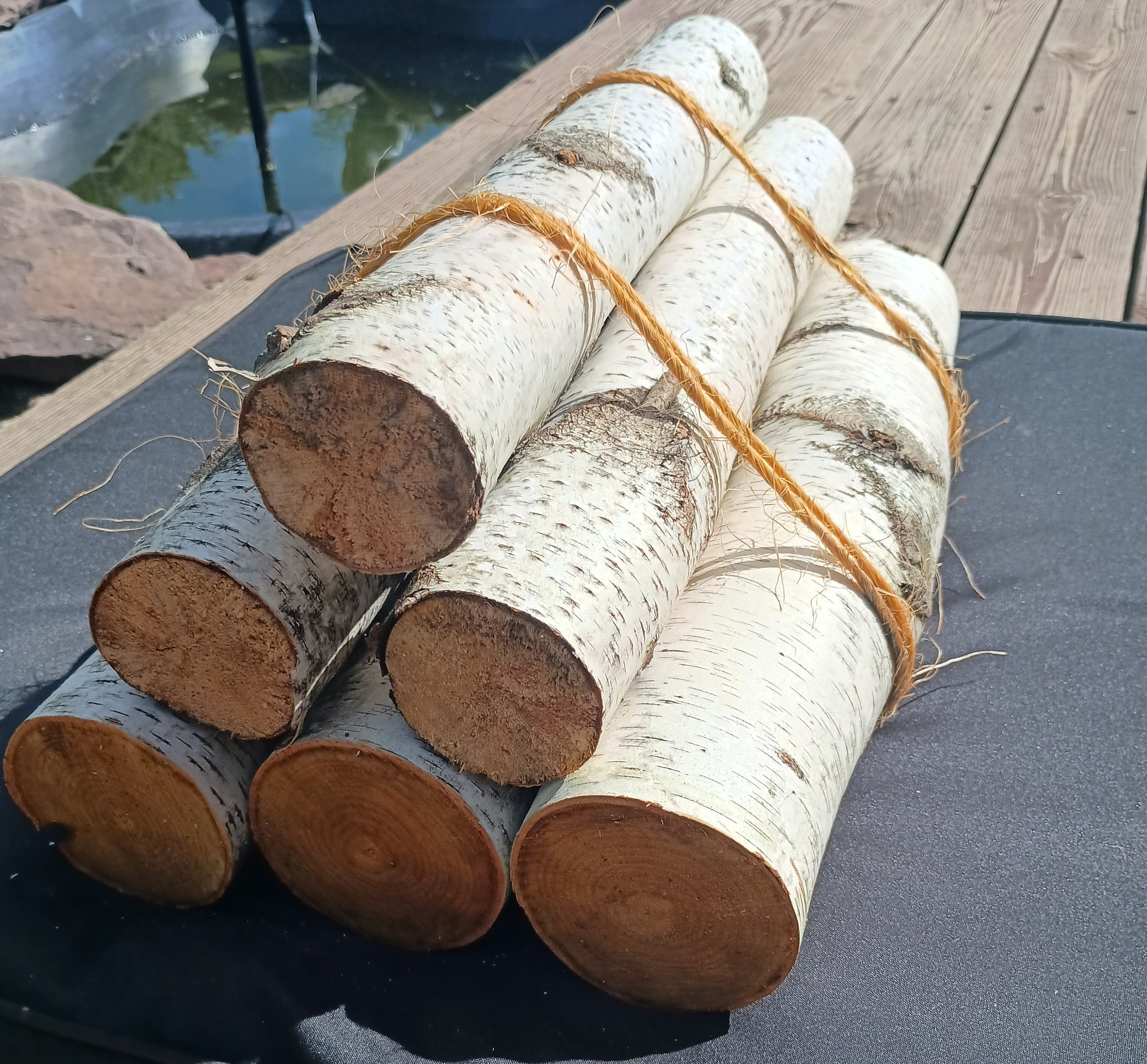 4 Wood Stick, Birch Branches, Birch Logs, Birch Sticks, White