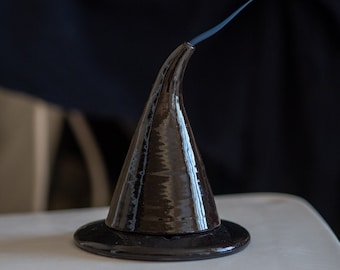 Witch Hat Incense Holder, Halloween Decor, Halloween Incense Burner