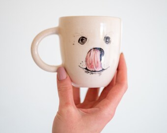 Custom Pet Mug, Dog Mug, Ceramic Coffee Mug, Pet Lover Gift