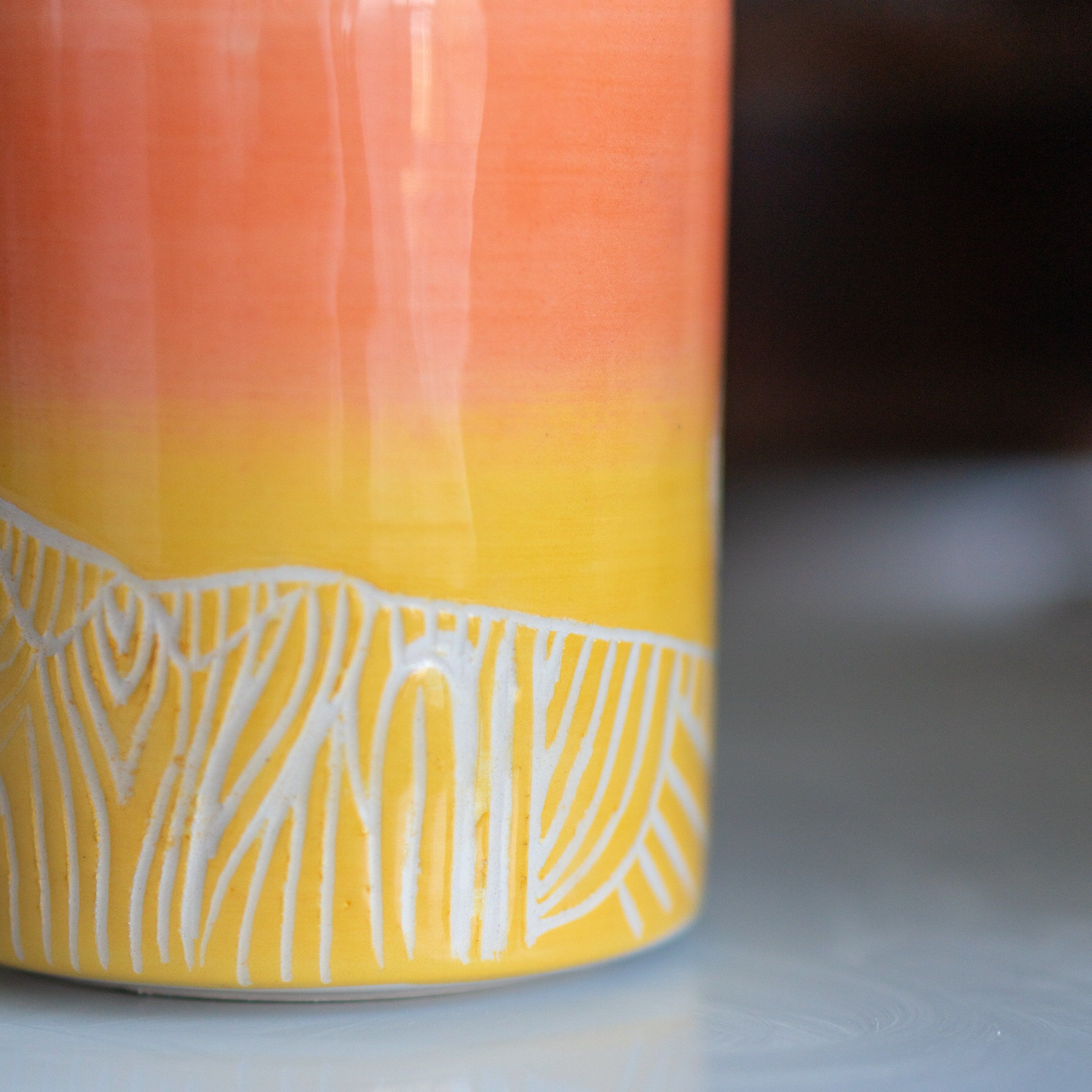 Kitchen Utensil Holder - Pencil Holder, Handmade Ceramic Kitchen Decor ...