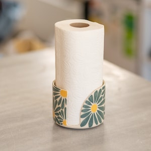 Toalheiro, suporte de toalha de papel artesanal, suporte de toalha de banheiro artesanal, decoração de outono