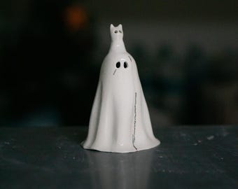 Ghost Incense Holder - Cat Incense Burner, Halloween Decor, Unique Incense Holder