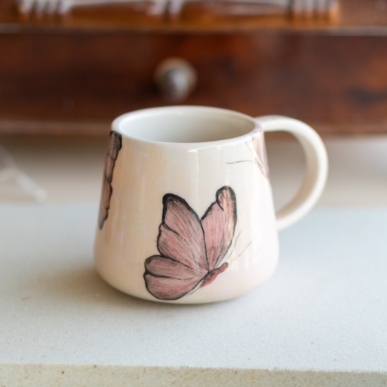 CeraBien Butterfly Mug - Thumbnail 4