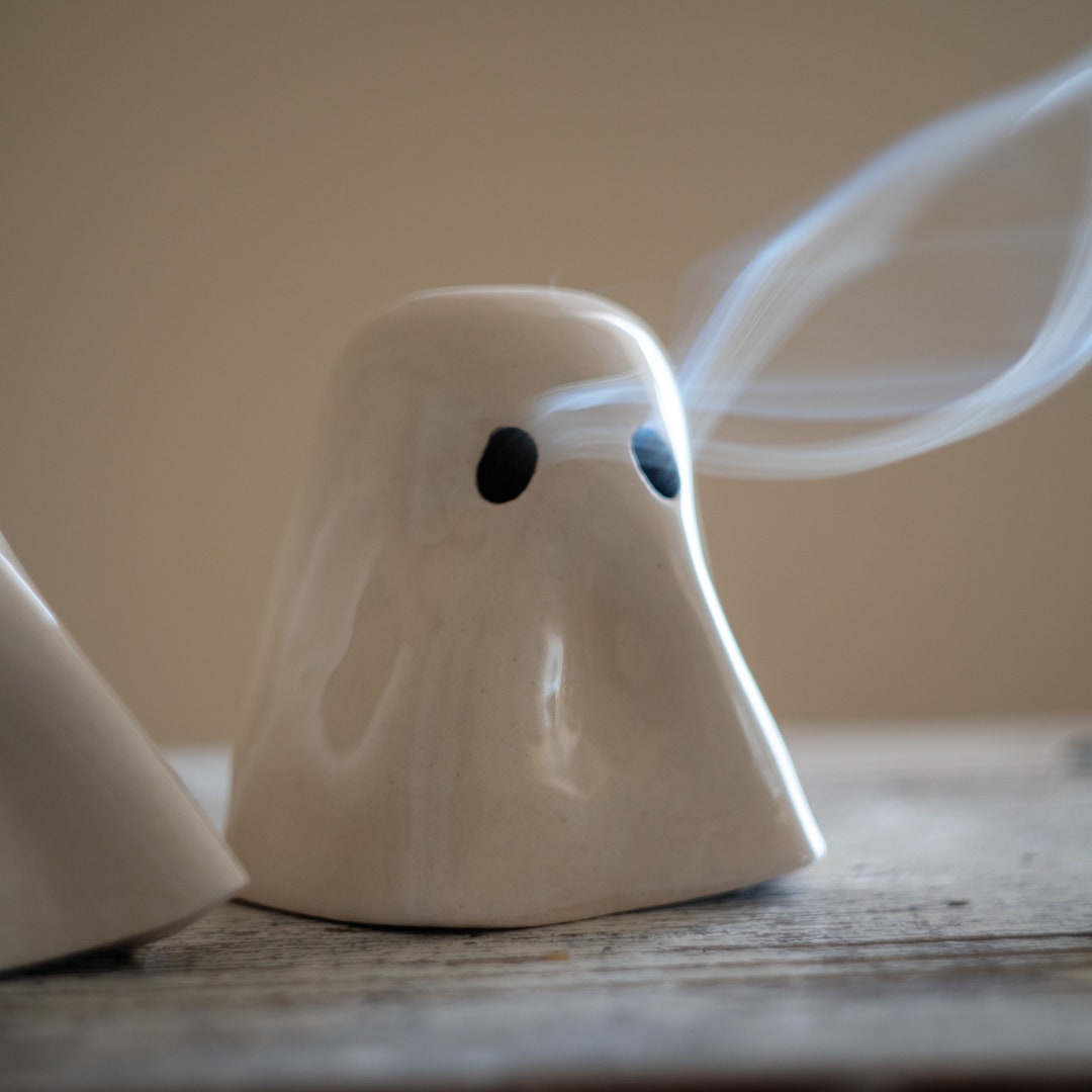 Ghost Incense Holder Handmade Decorative Incense Holder Etsy