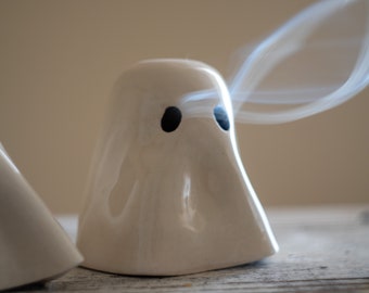 Ghost Incense Holder, Handmade Decorative Incense Holder, Funny Home Decor Incense Burner, Halloween Gift, Bestsellers Gifts