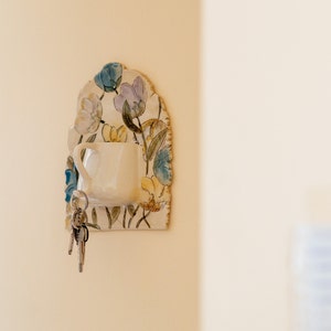 Key Holder for Wall, Ceramic Key Hanger, Handmade Key Rack ...