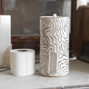 Portarotolo carta igienica - Arredo bagno, Arredo casa fatto a mano, Porta rotolo carta igienica