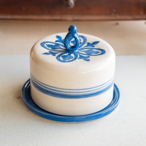 Butter Dish with Lid - Ceramic Butter Plate, Handmade Covered Butter Dish, Pottery Butter Dish