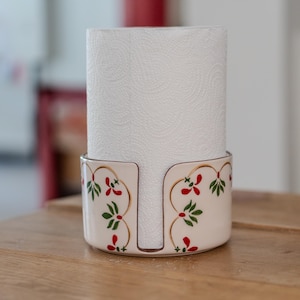 Ceramic Paper Towel Holder - Towel Rack, Freestanding Paper Towel Holder
