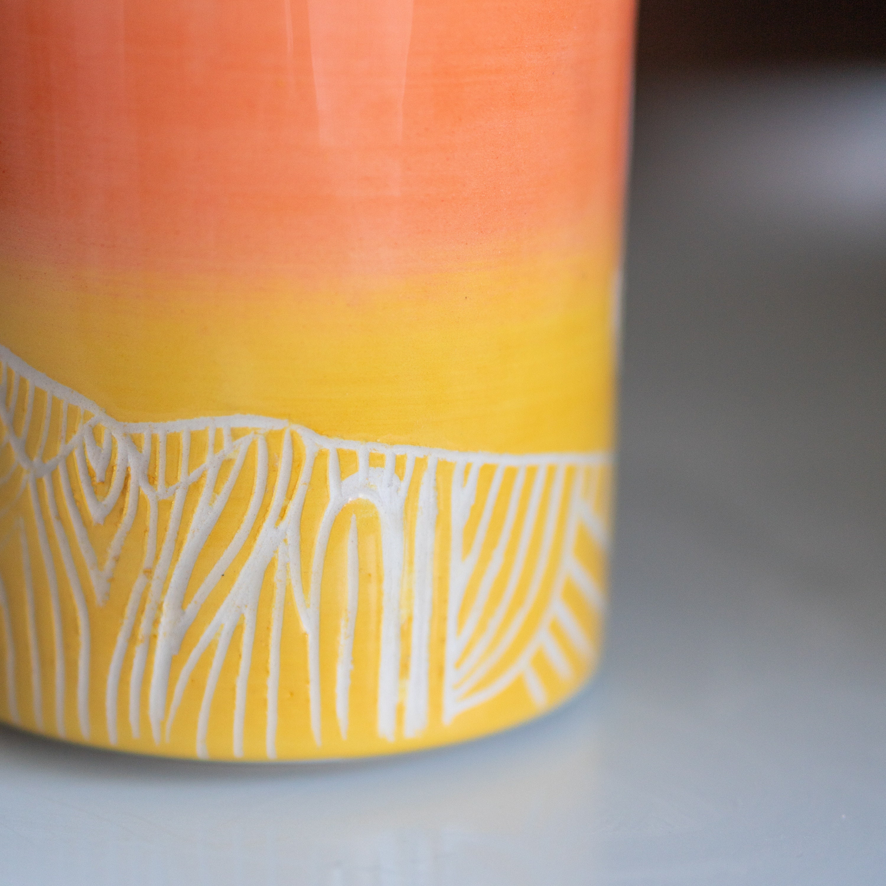 Kitchen Utensil Holder - Pencil Holder, Handmade Ceramic Kitchen Decor ...