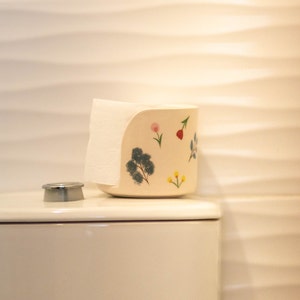 Toilet Paper Holder, Toilet Paper Stand, Handmade Bathroom Decor - Etsy