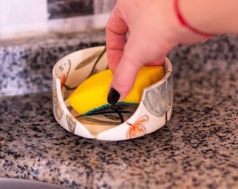 Soap Dish With Drain, Ceramic Soap Dish, Handmade Soap Tray, Draining Soap Dish, Sponge Holder