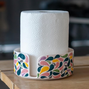 Paper Towel Holder Countertop, Kitchen Pottery, Paper Roll Holder
