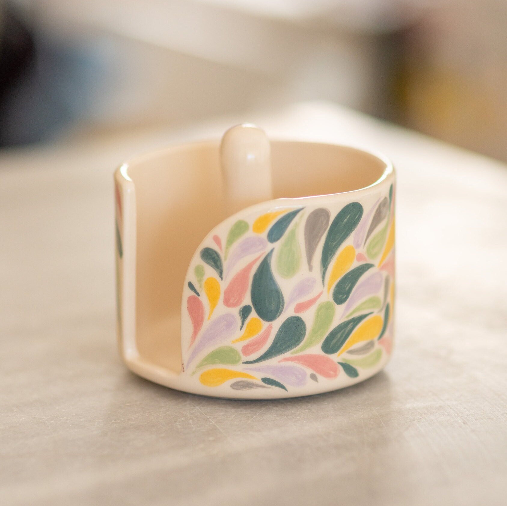 Towel Rack Handmade Paper Towel Holder Handmade Bathroom Etsy