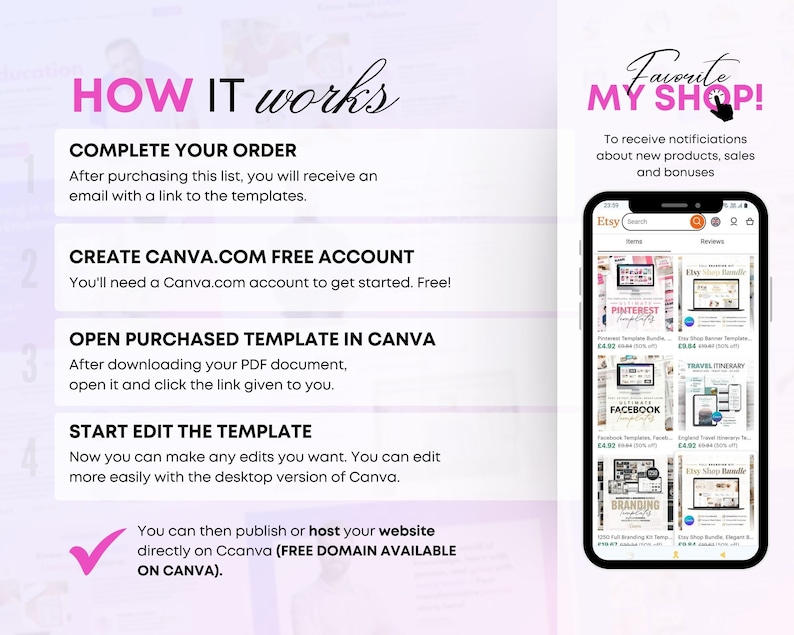 Online Course Canva Website Template, Online Courses Website Template ... image.