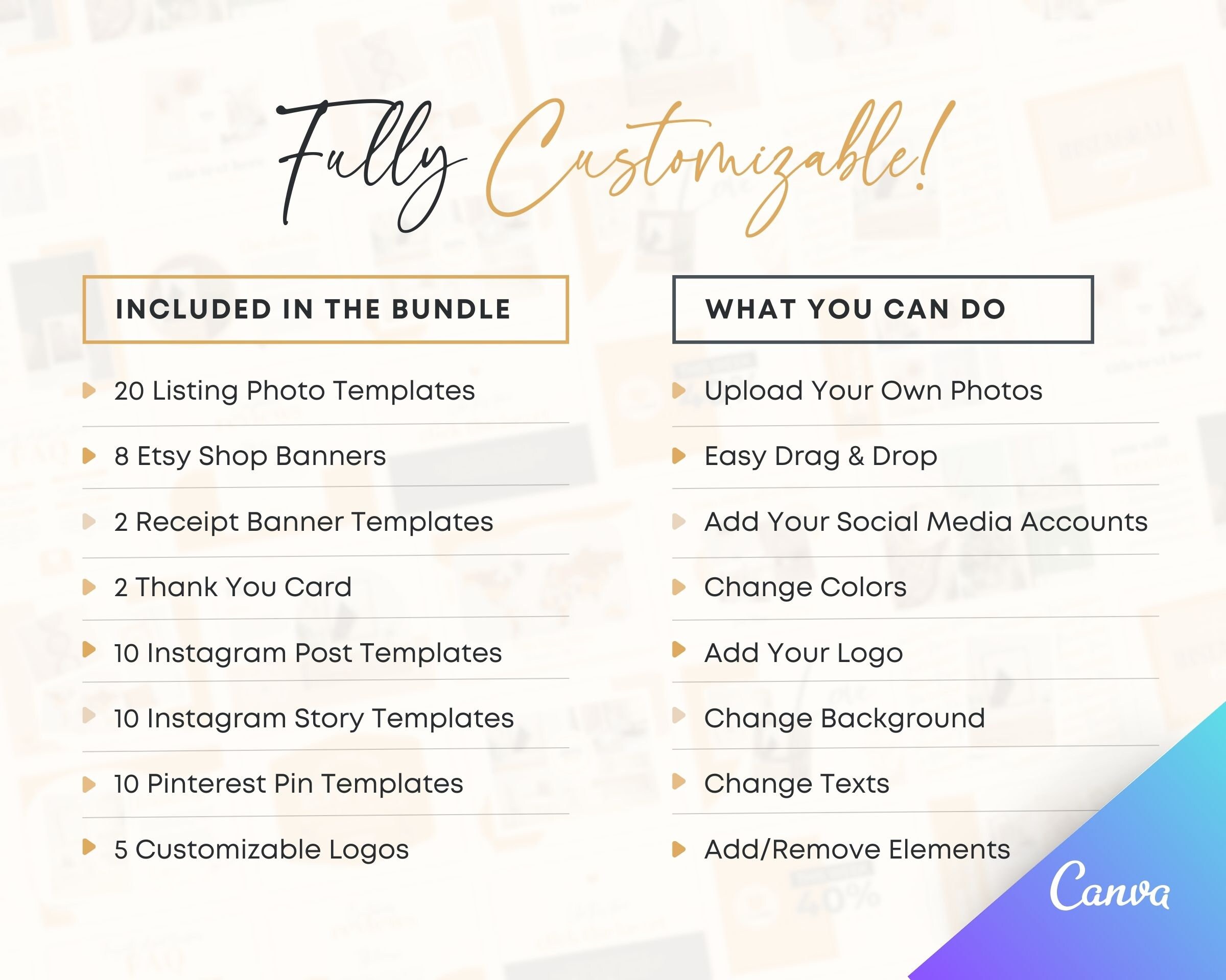 Etsy Shop Kit Etsy Shop Banner Templates Etsy Starter Pack Ultimate Etsy Shop Kit Etsy Shop Banner Templates Etsy Starter Pack Ultimate