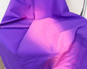 Purple Canvas Fabric, Thermochromic Fabric, Purple change to Rose Red Fabric, Drill Fabric, Heat-reactive fabric, Heat Sense of Color Fabric