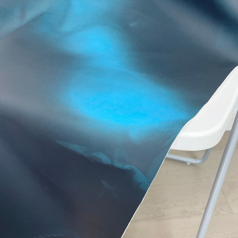 Thermochromic Fabric, Dark Black Change to Blue, Color Changeable