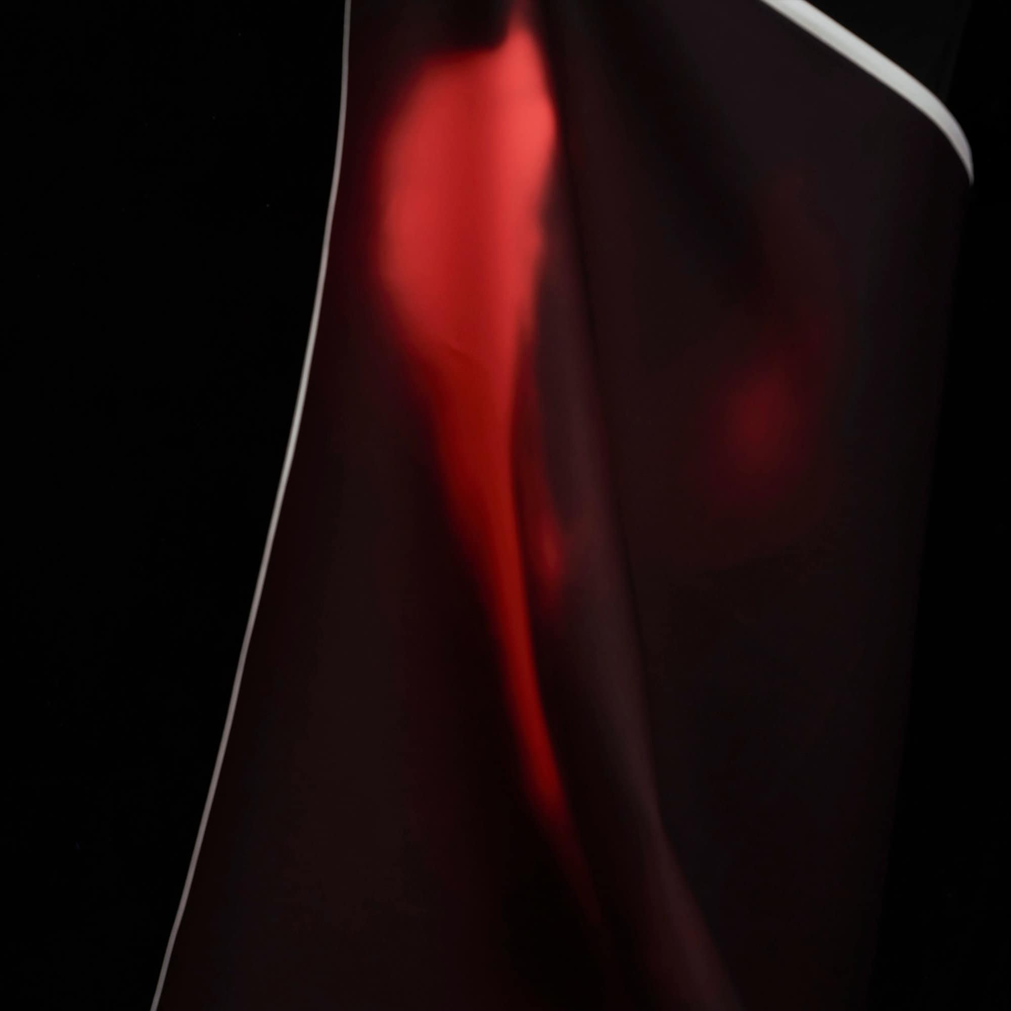 Thermochromic Fabric, Black Change to Red, Dark Brown Change to Red