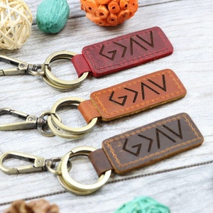 God is Greater Than The Highs and Lows Keychain