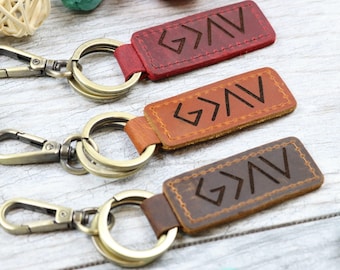 God is Greater Than The Highs and Lows Keychain