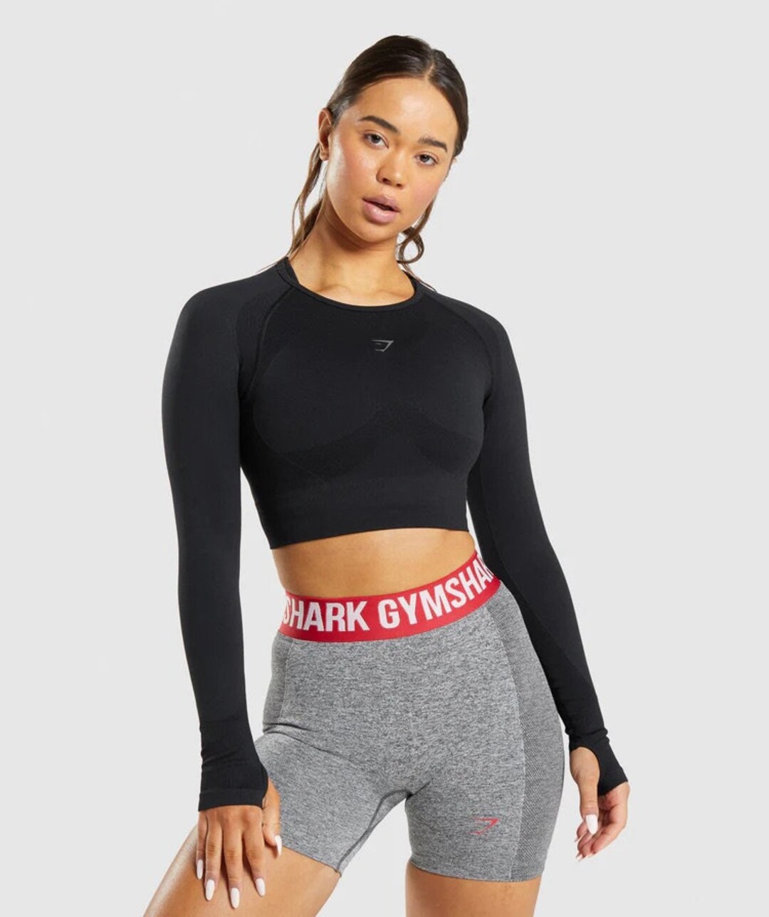 Flex long sleeve crop top gymshark sale