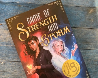 Exklusive *Autographed* signierte Kopien von YA Fantasy Buchspiel der Stärke und Sturm