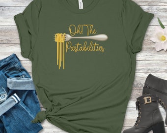 Pastashirt, cadeau foodliefhebber, T-shirt pastaliefhebber, T-shirt Italiaans eten, grappig pasta T-shirt cadeau voor haar hem