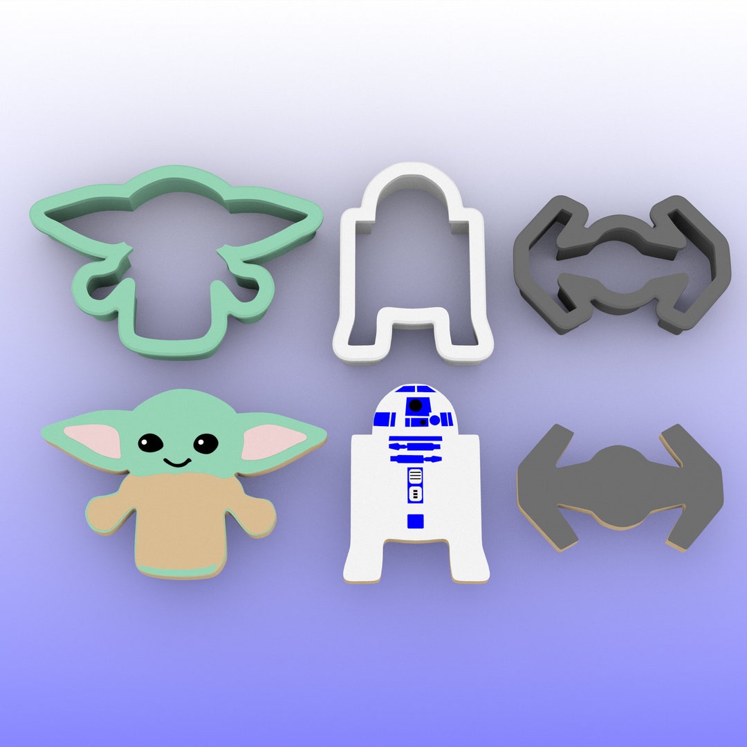 Star Wars Inspired Cookie Cutter Set Etsy