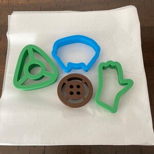 Coraline Inspired Cookie Cutter Set image 2
